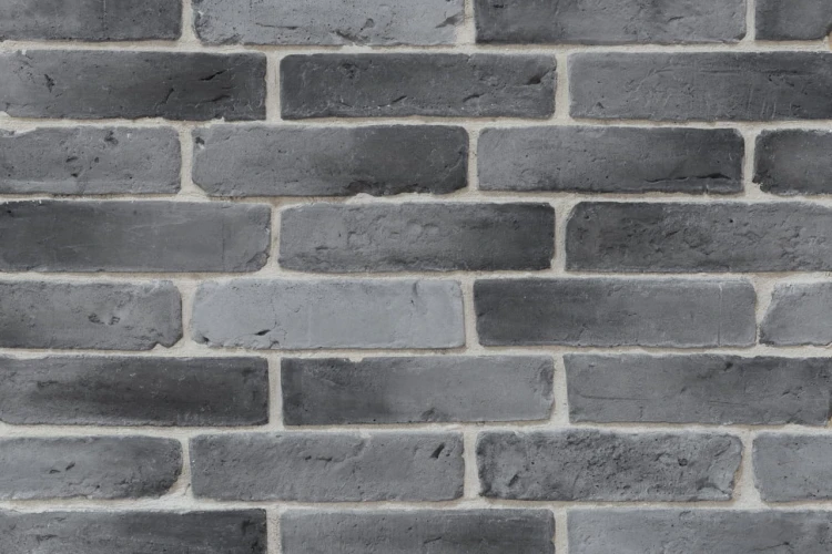 Modern Backsteinfliesen - Graphit