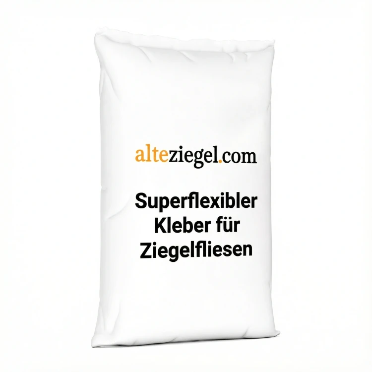 Superflexibler Kleber für Ziegelfliesen