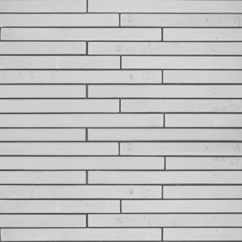 Rustic Lang 52 cm White Ziegelfliesen