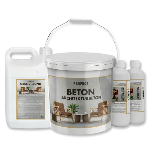 Architekturbeton Dekorputz 15 kg – Set für bis zu 17 m²