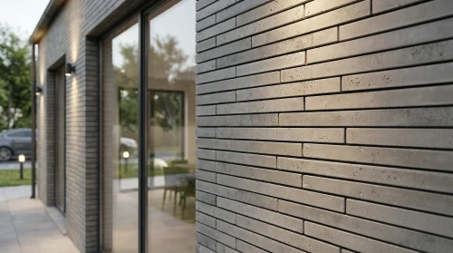 Rustic Lang 52 cm Concrete Ziegelfliesen