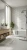 Rustic Lang 52 cm White Ziegelfliesen