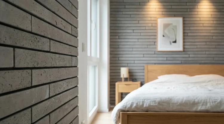 Rustic Lang 52 cm Concrete Ziegelfliesen