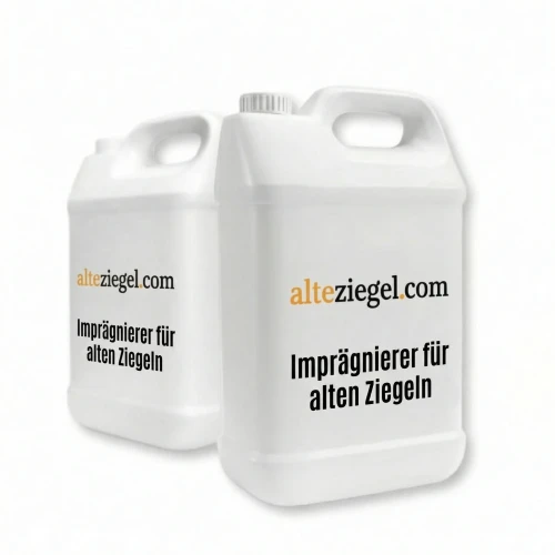 Farbloser Imprägnierer für alten Ziegeln