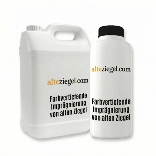 Farbvertiefende Imprägnierung von alten Ziegel