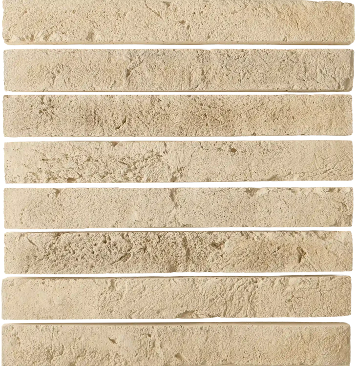 Rustic Lang Ziegelfliesen Sandstone Beige 44 cm