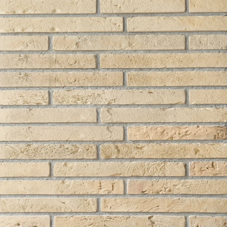 Rustic Lang Ziegelfliesen Sandstone Beige 44 cm