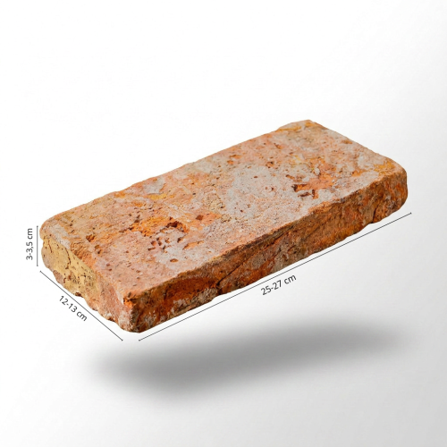 Terrassen-Ziegelplatte. Eine mit künstlicher Intelligenz (KI) erstellte illustrative Visualisierung.
