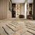 Dekorative Ziegelfliesen für den Boden. Eine mit künstlicher Intelligenz (KI) erstellte illustrative Visualisierung.