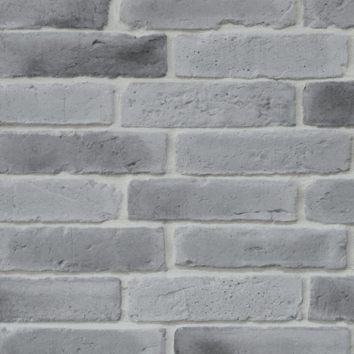 Modern Backsteinfliesen - grau